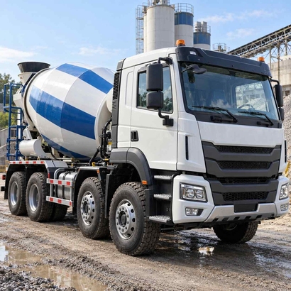 Автобетоносмеситель HOWO HW76 6x4 7 куб.м